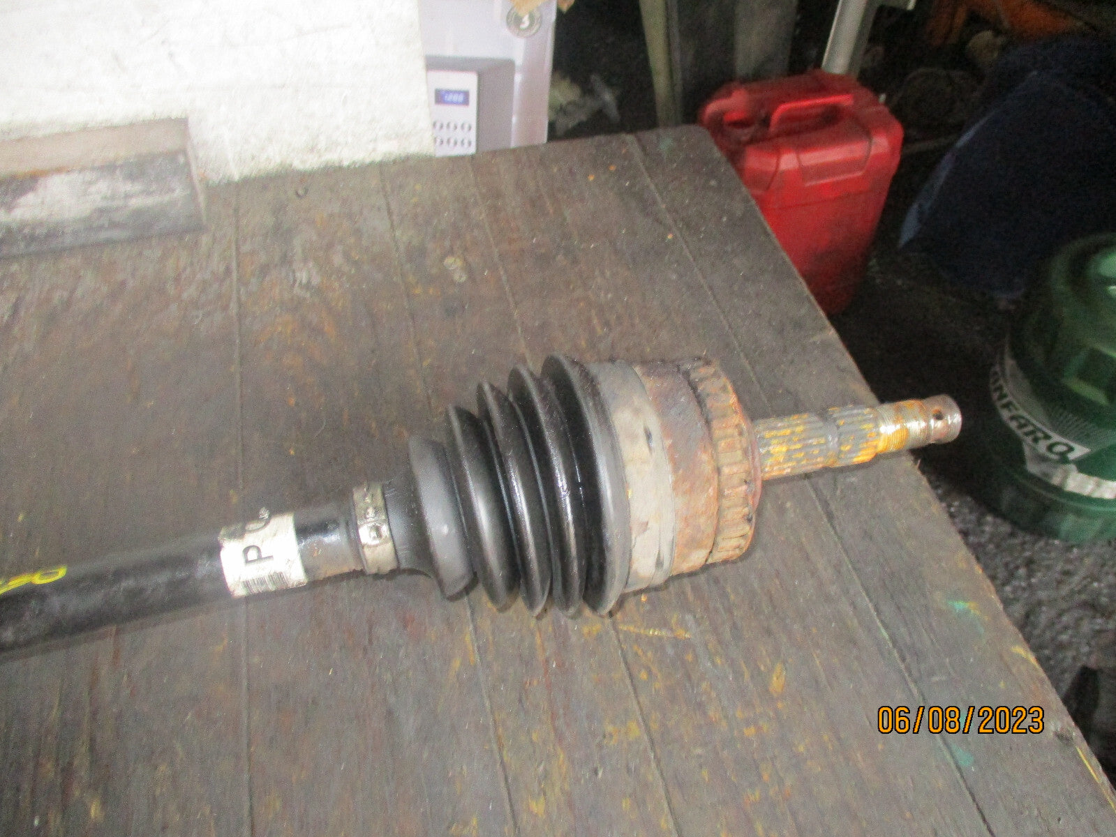 VAUXHALL COMBO 2009 1.3 DIESEL OS DRIVER SIDE DRIVE SHAFT