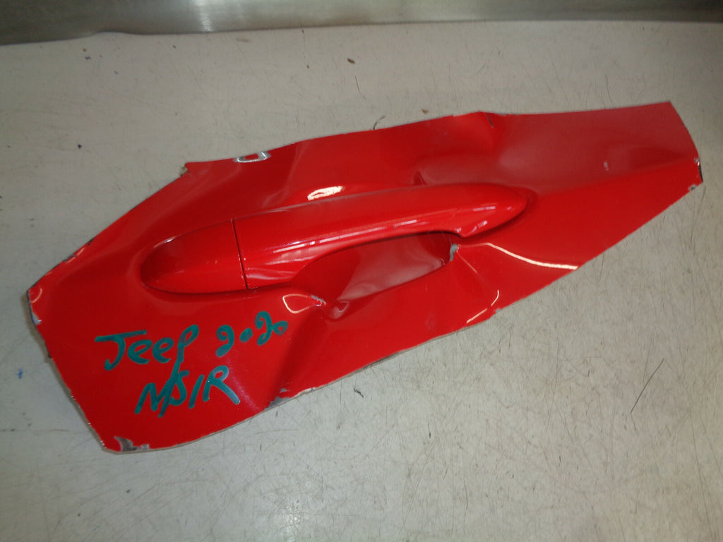 JEEP COMPASS 2020 NS PASSENGER REAR DOOR EXTERIOR HANDLE RED 68242309AC