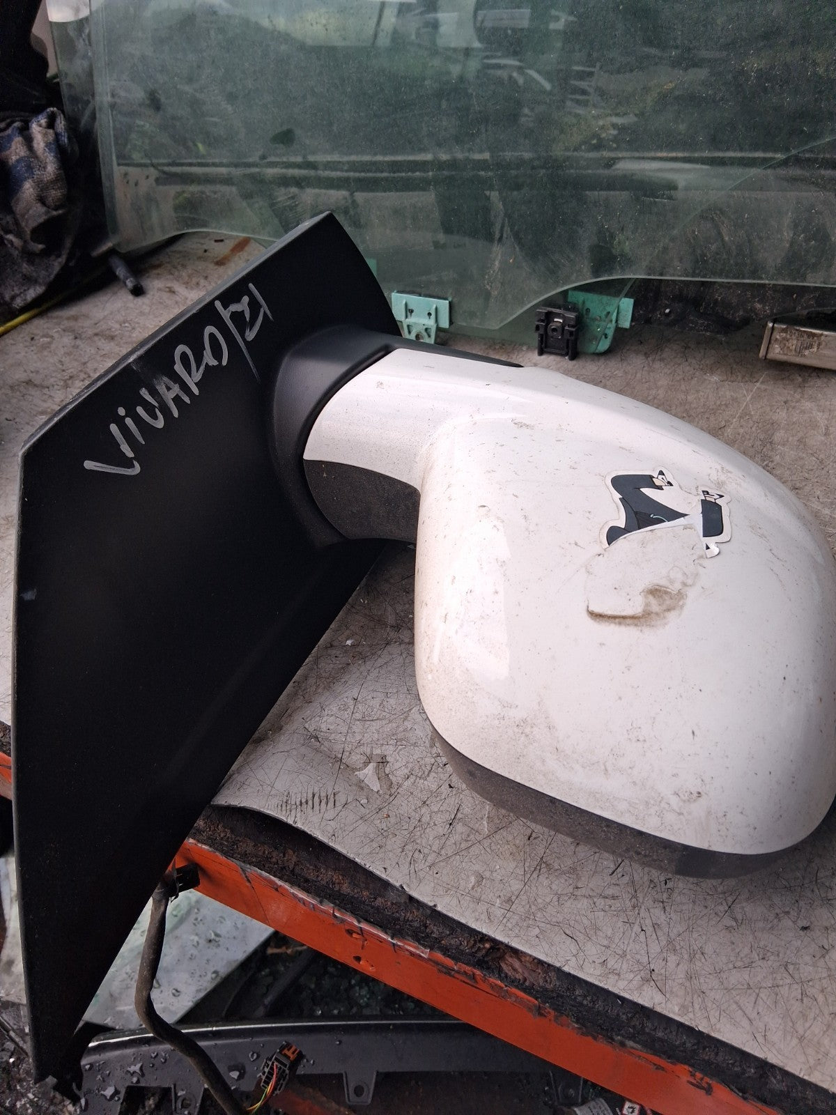 2021 VAUXHALL VIVARO  OSF DRIVER SIDE FRONT RIGHT WING MIRROR 98087012XT