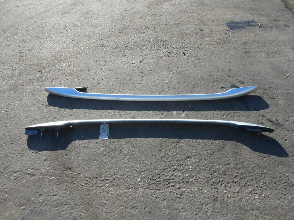 PEUGEOT 407 SW 2005 ALUMINIUM ALLOY ROOF BARS RAILS EZRS SILVER GRIS ALI