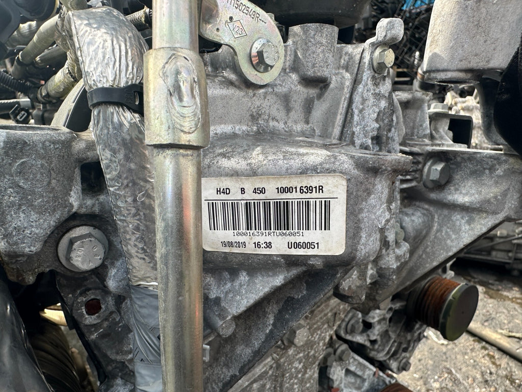 2020 NISSAN MICRA K14 1.0 PETROL ENGINE BARE WITH INJECTORS HR10DET H4D 450