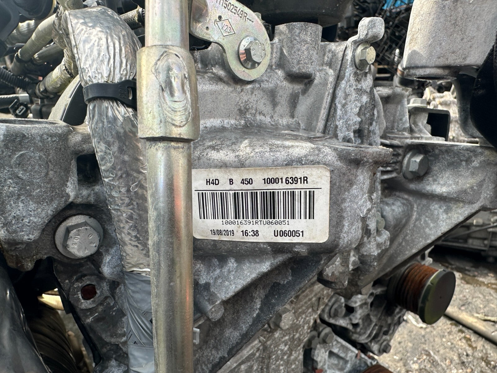 2020 NISSAN MICRA K14 1.0 PETROL ENGINE BARE WITH INJECTORS HR10DET H4D 450