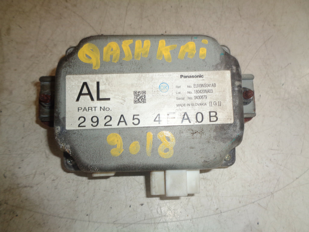 NISSAN QASHQAI J11 MK2 2018 VOLTAGE STABILISER ECU CONTROL MODULE 292A54EA0B