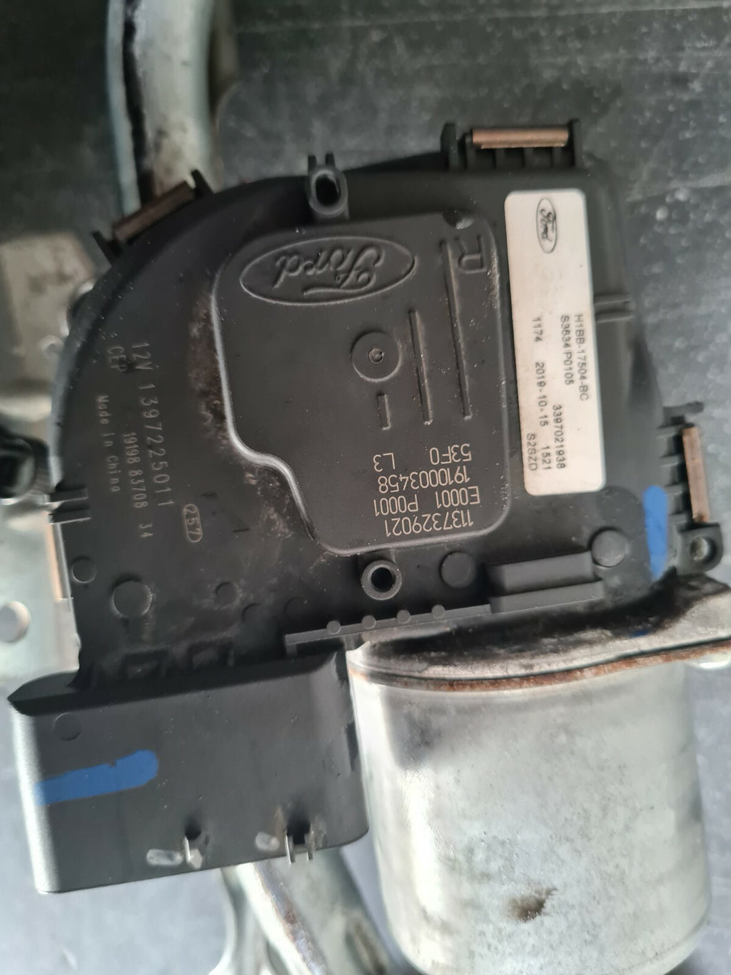 FORD FIESTA MK8 2019 FRONT WIPER MOTOR AND LINKAGE H1BB-17504-BC
