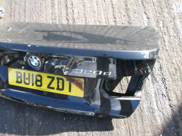 2018 BMW 3 SERIES F30 SALOON BARE TAILGATE BOOTLID BLACK