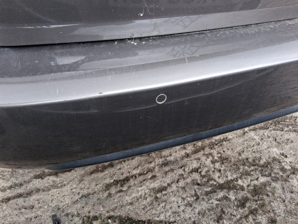 2015 PEUGEOT 308 MK2 ESTATE COMPLETE REAR BUMPER WITH PDC SENSORS GREY MOKA KKS