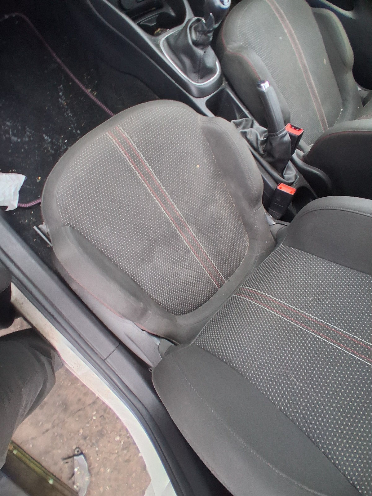 2019 VAUXHALL CORSA E 3 DOOR NS PASSENGER SIDE COMPLETE SEAT FABRIC