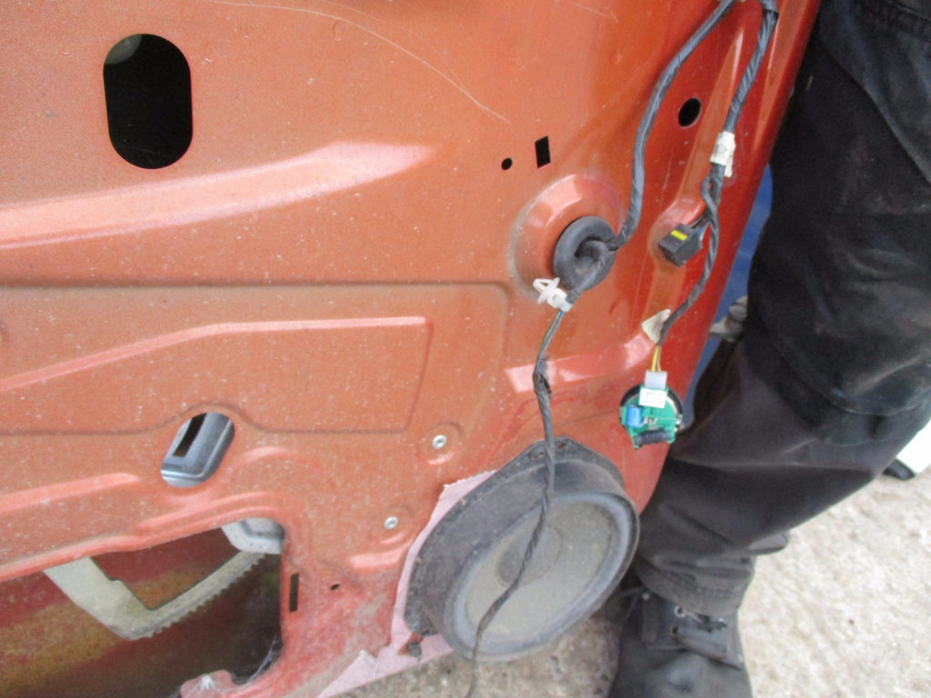 VAUXHALL ASTRA G MK4 2002 NS PASSENGER SIDE DOOR ORANGE 11276Z