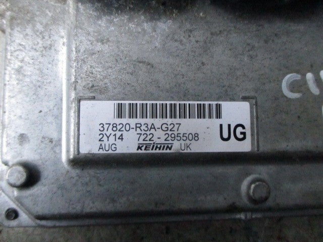 2013 HONDA CIVIC MK9 1.8 PETROL ECU ENGINE CONTROL MODULE 37820R3AG27