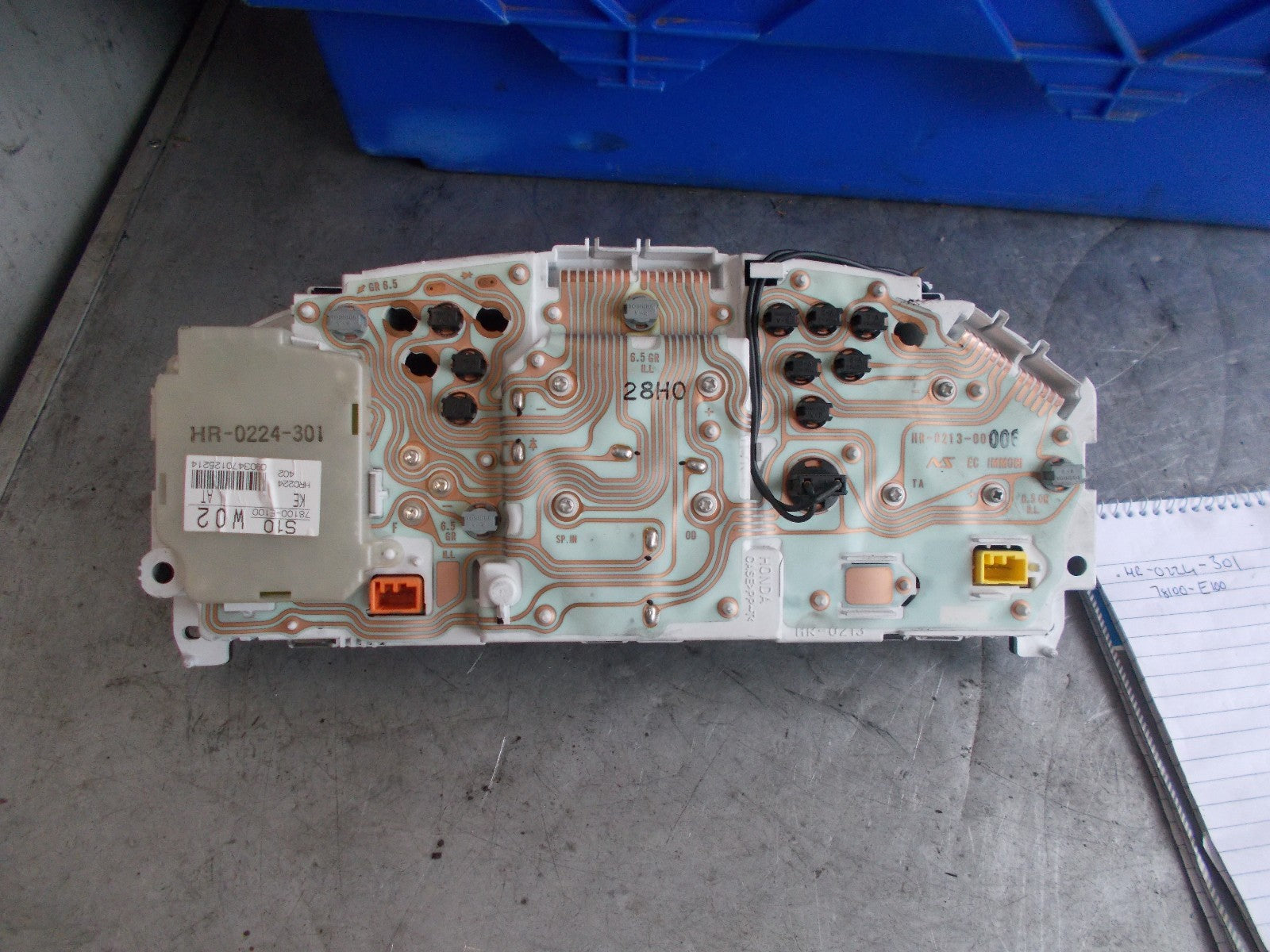 HONDA ACCORD MK7 TOURER (ESTATE) SPEEDOMETER 78100-E100 INSTRUMENT CLUSTER