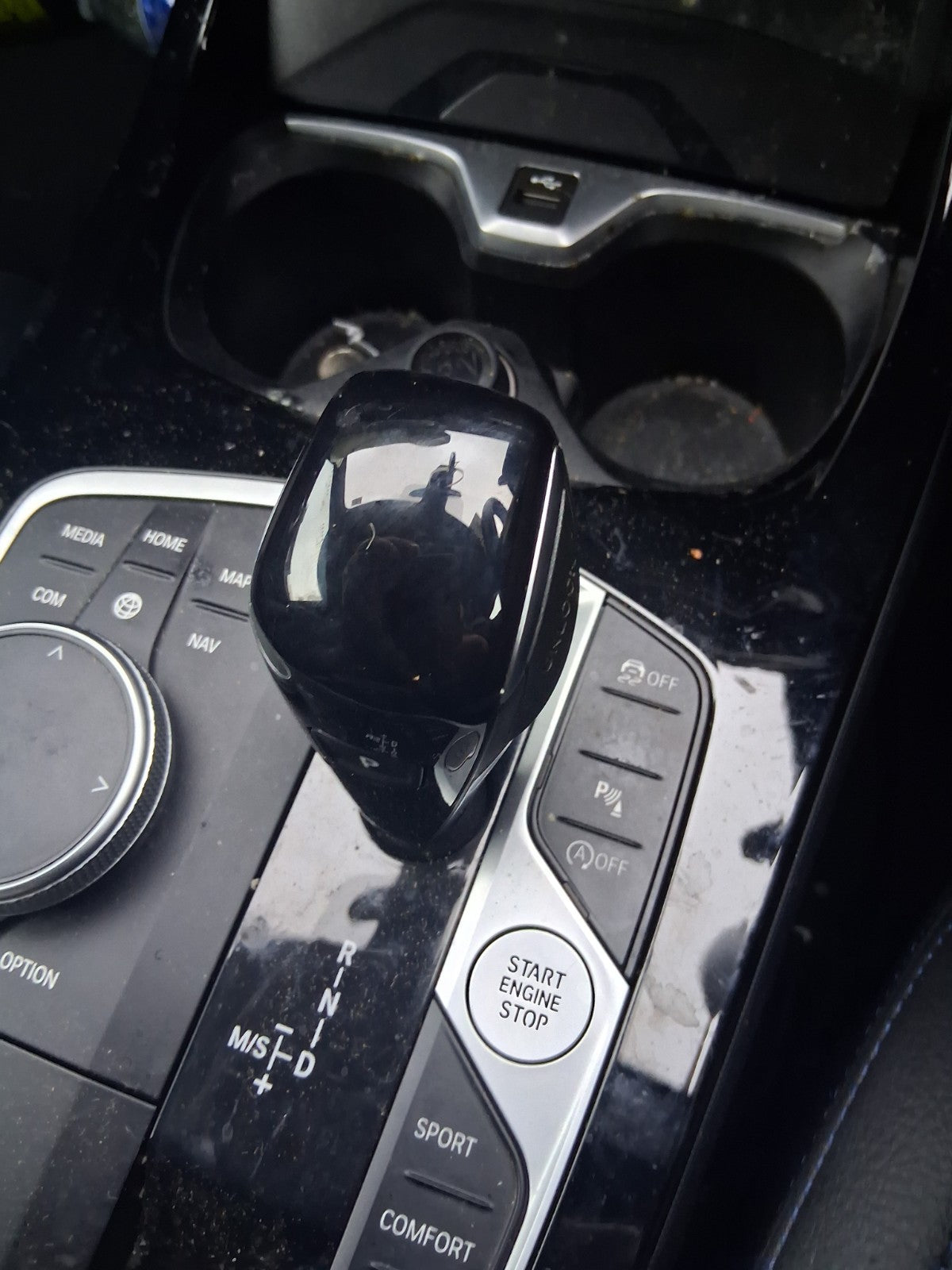 2024 BMW 2 SERIES F44 COUPE M SPORT GEAR SELECTOR IDRIVE PARKING BUTTON COMPLETE