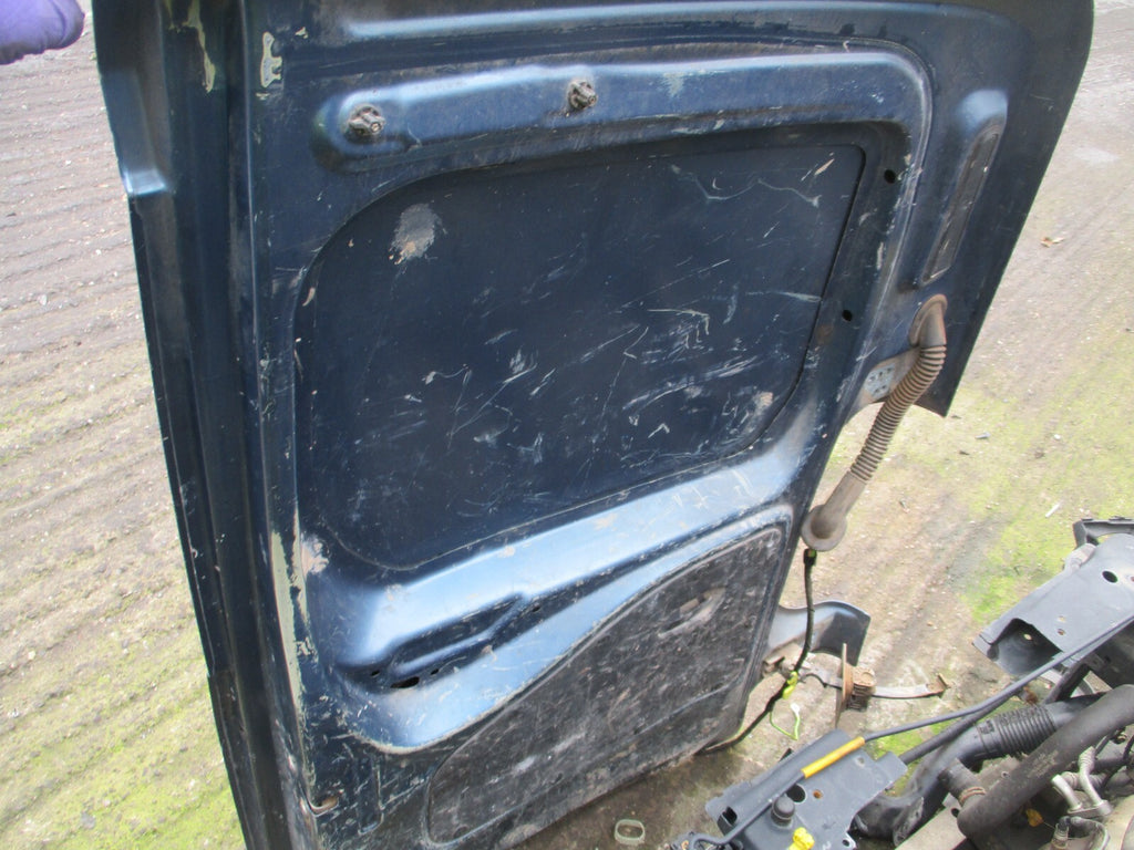 2009 PEUGEOT PARTNER MK2 NSR PASSENGER SIDE REAR COMPLETE DOOR BLUE