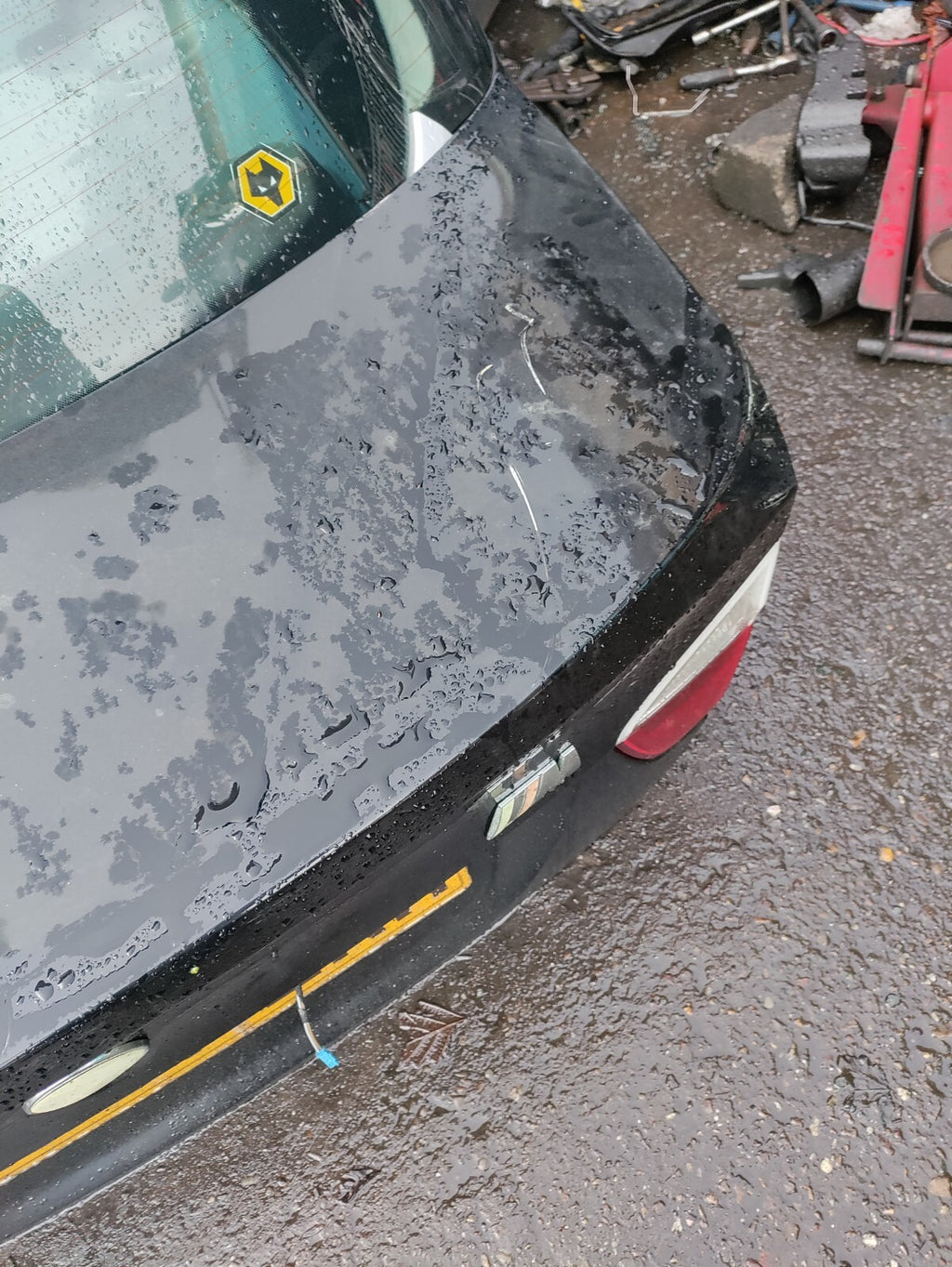 2007 BMW 3 SERIES E90 SALOON REAR BOOTLID BOOT LID COMPLETE BLACK 668