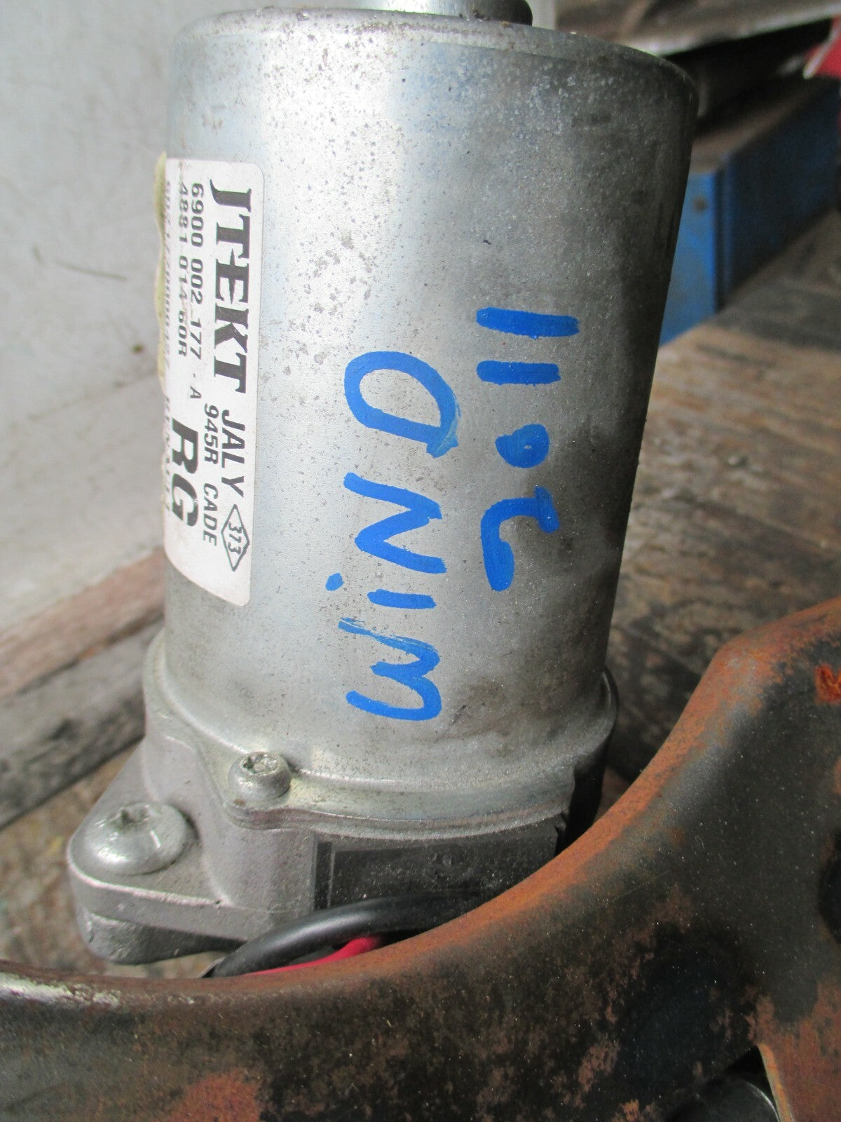 RENAULT WIND 2011 POWER STEERING COLUMN 488101460R