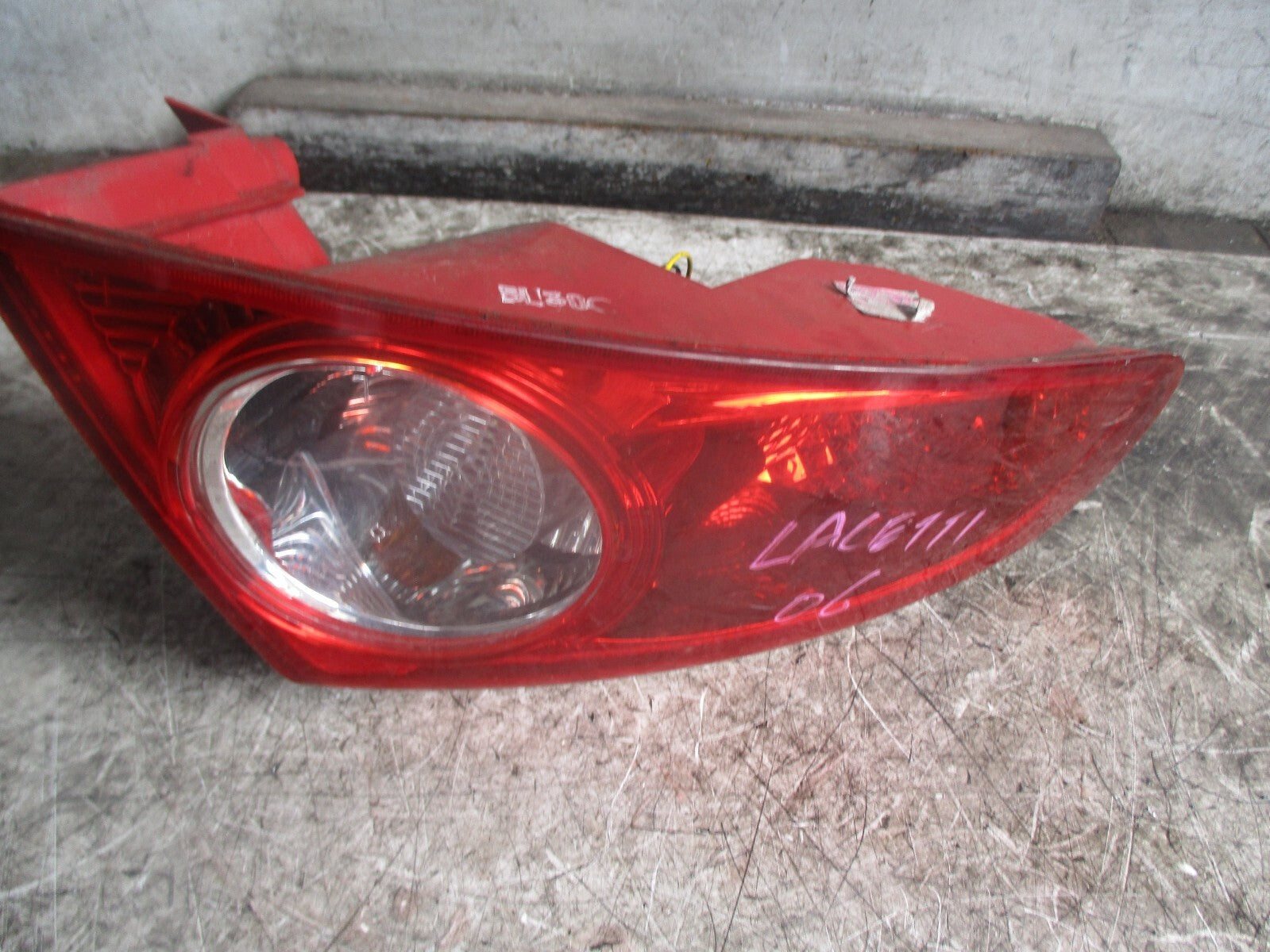 CHEVROLET LACETTI 2006 MK1 OSR DRIVERS REAR BRAKE LIGHT