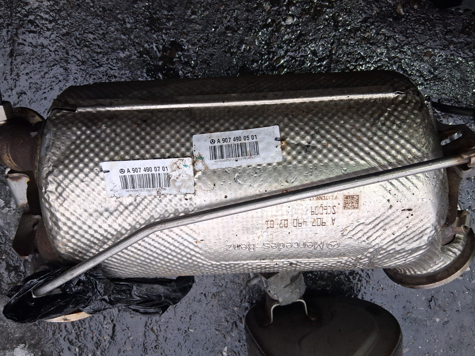 2023 MERCEDES SPRINTER W907 2.0 DIESEL DPF DIESEL PARTICULATE FILTER A9074900701