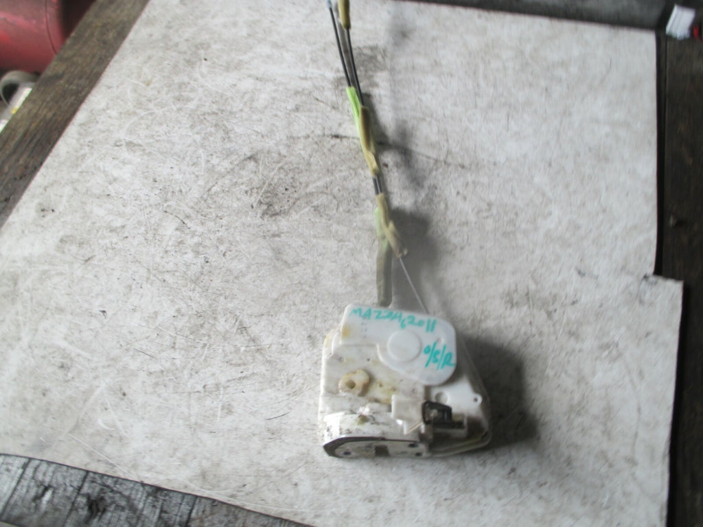 MAZDA 6 2011 MK2 OSR REAR DRIVER SIDE DOOR LOCK MECHANISM