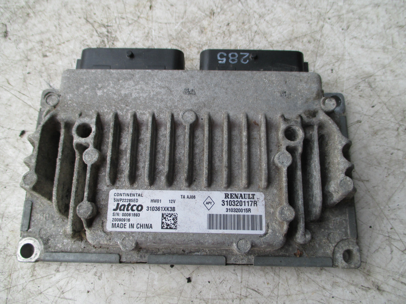 RENAULT SCENIC MK3 2012 2.0 DIESEL ECU ENGINE CONTROL MODULE ECU 310320117R