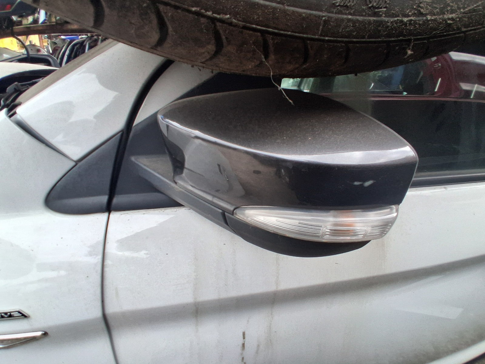 2018 FORD KA + PLUS MK3 NSF PASSENGER SIDE POWER FOLD WING MIRROR BLACK