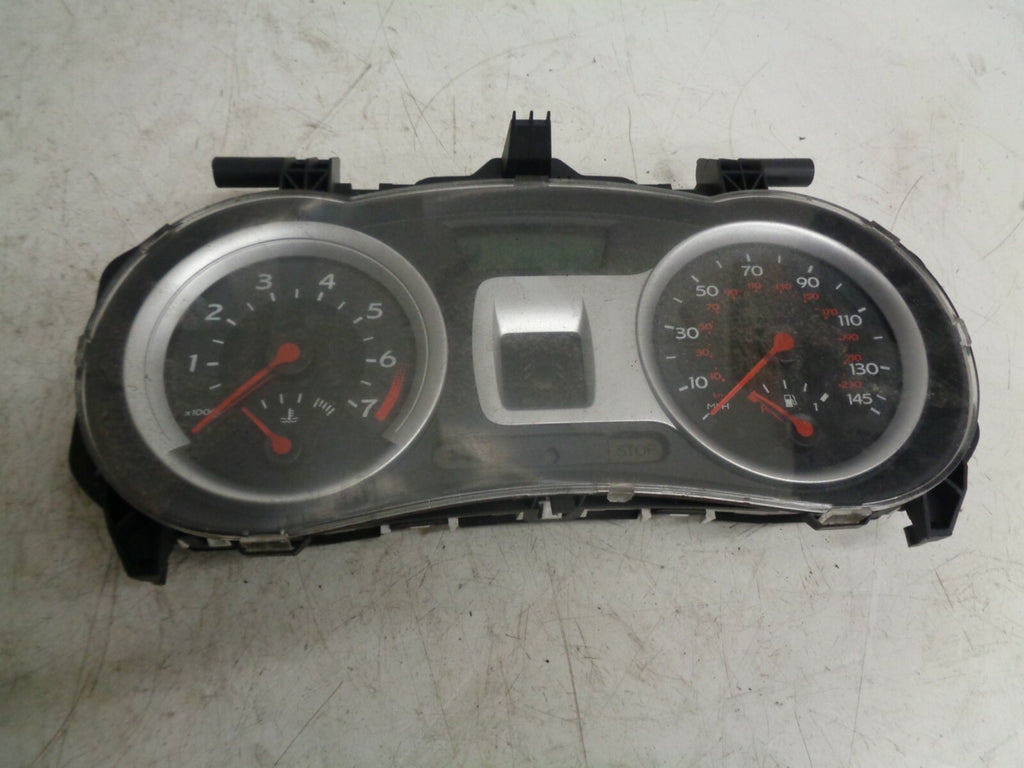 RENAULT CLIO 2008 MK3 SPEEDOMETER INSTRUMENT CLUSTER DIALS CLOCKS 8200715182