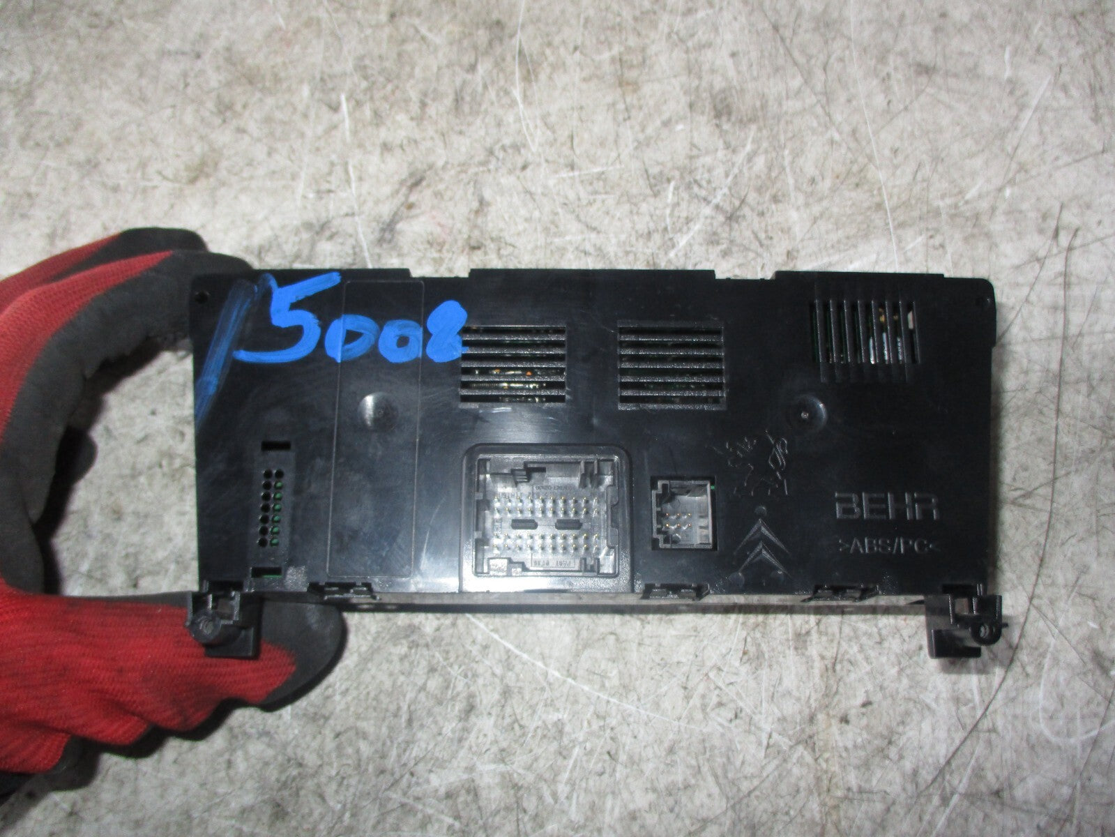 PEUGEOT 5008 2013 HEATER AC CLIMATE CONTROL SWITCH PANEL