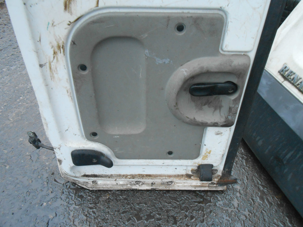 RENAULT KANGOO 2001 MK1 PHASE 1 OSR DRIVER SIDE REAR DOOR WHITE