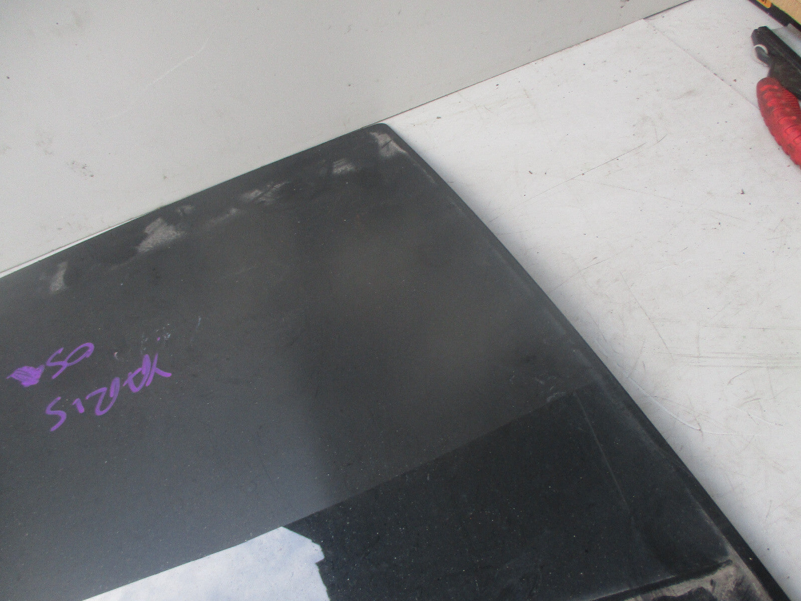 TOYOTA YARIS 2016 OSR DRIVER SIDE REAR WINDOW GLASS