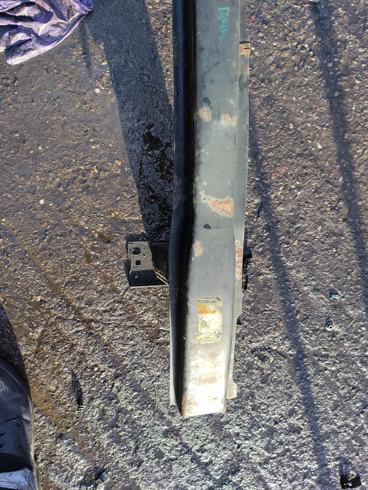 2007 BMW 3 SERIES E90 FRONT BUMPER REINFORCEMENT CRASH BAR 5111714664516