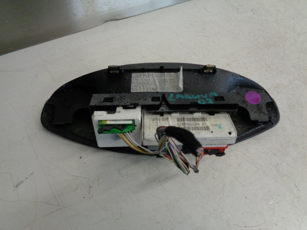 RENAULT LAGUNA MK2 2003 DIGITAL DASH CLOCK DISPLAY SCREEN TRIM COVER 8200002604A