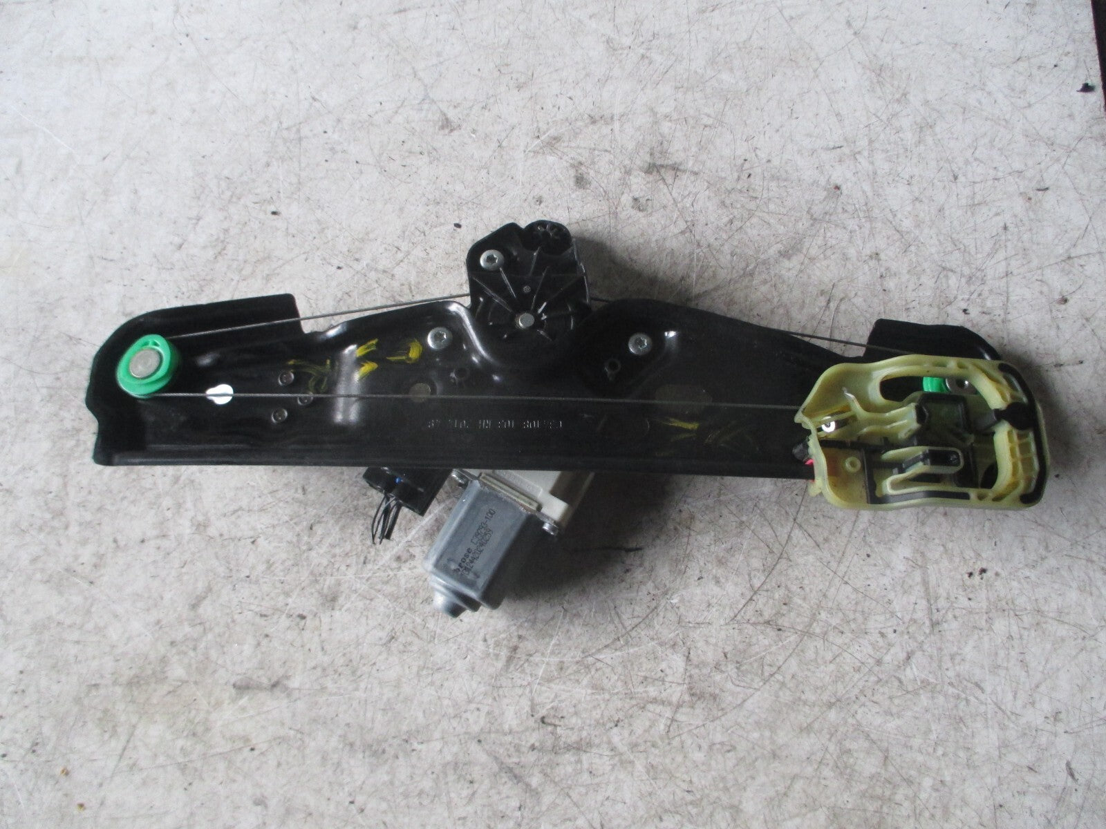JAGUAR XE 2016 OSR DRIVER SIDE REAR WINDOW MOTOR REGULATOR GX7327000AB
