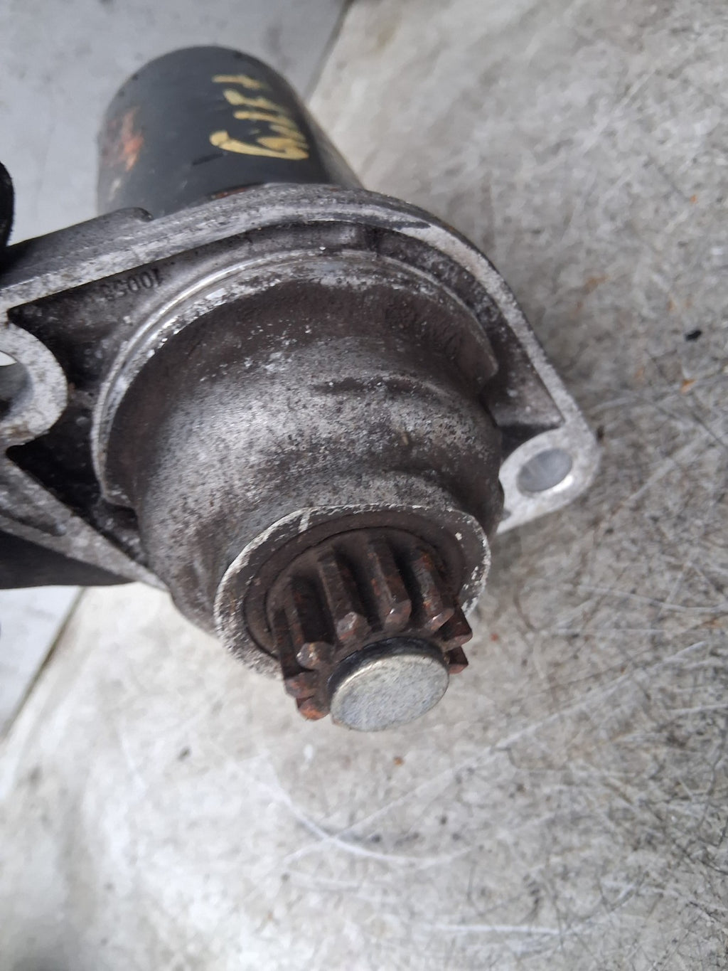 2012 VW VOLKSWAGEN GOLF PLUS STARTER MOTOR