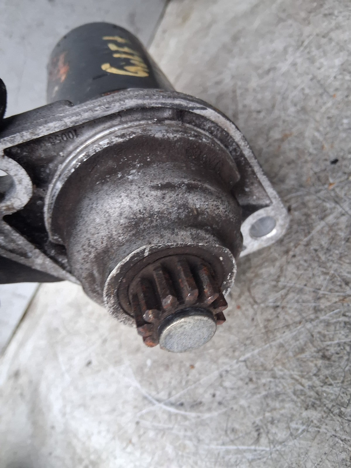 2012 VW VOLKSWAGEN GOLF PLUS STARTER MOTOR