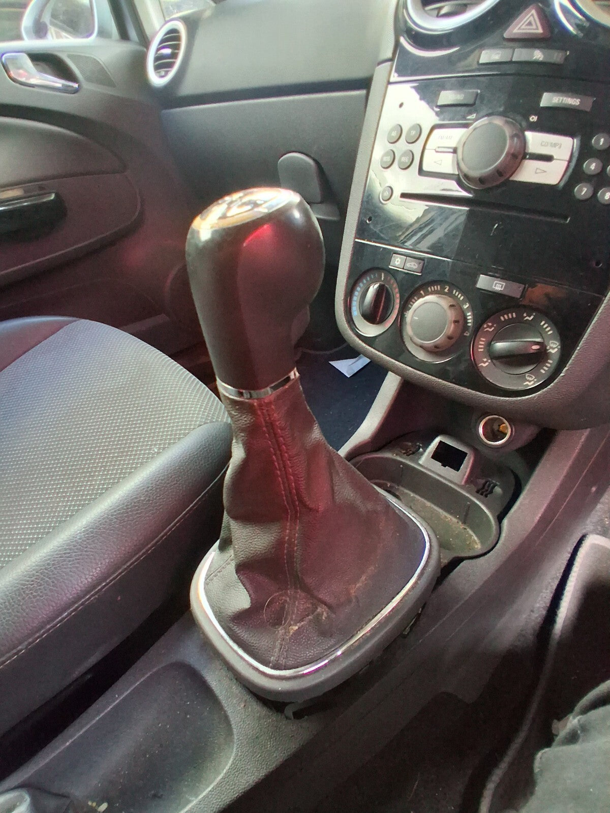 2009 VAUXHALL CORSA D MANUAL GEAR STICK GEAR SHIFTER GEAR LEVER