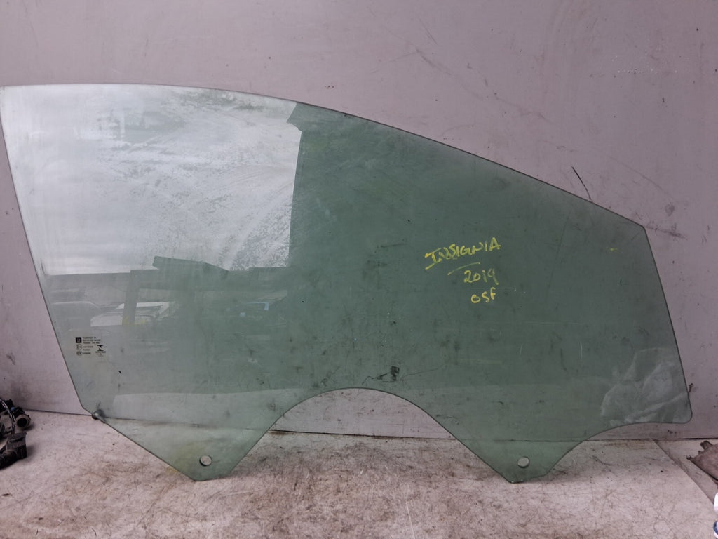 2019 VAUXHALL INSIGNIA OSF DRIVER SIDE FRONT RIGHT WINDOW GLASS 43R000056