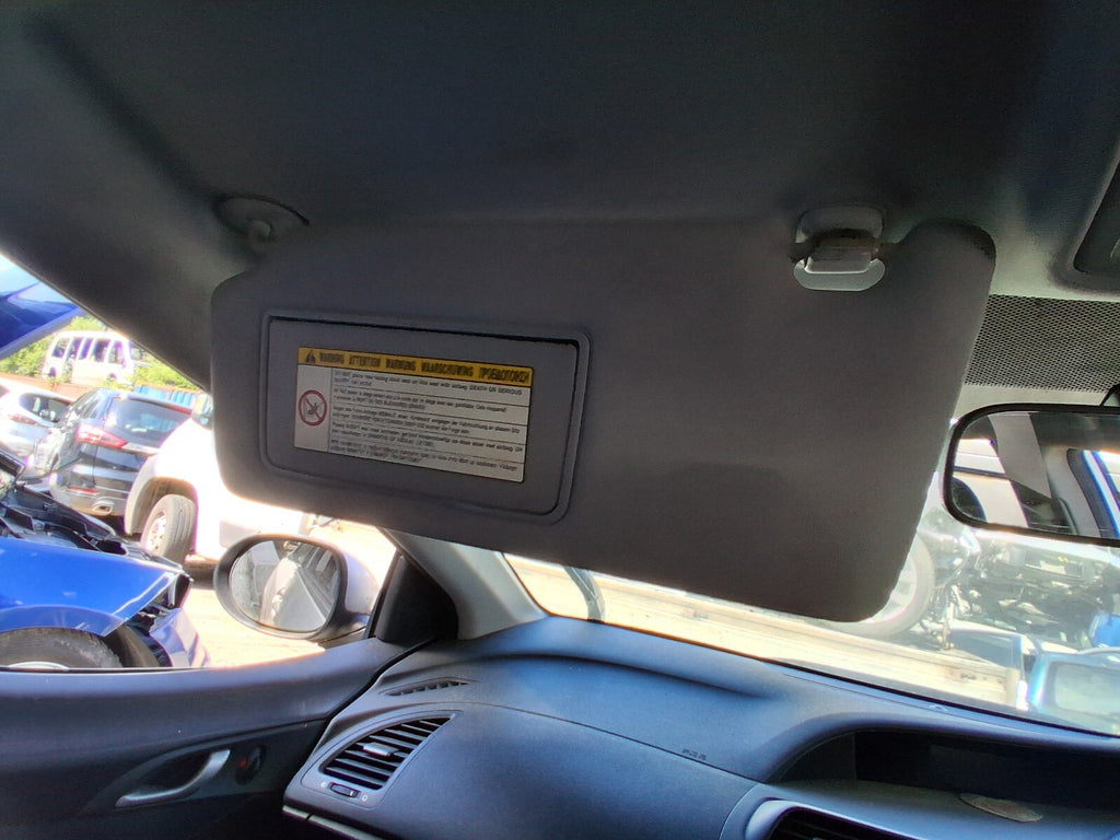 2007 HONDA CIVIC MK8 NSF PASSENGER SIDE FRONT LEFT INTERIOR SUN VISOR