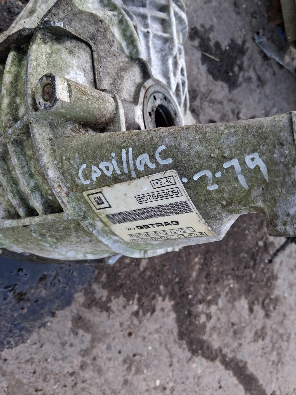 CADILLAC CTS 2007 2.79 PETROL REAR DIFF DIFFERENTIAL 25766309