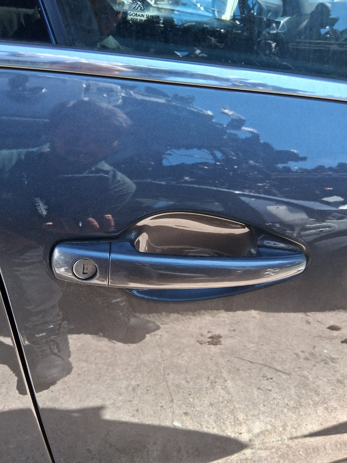 2019 PEUGEOT 208 MK2 OSF DRIVER SIDE FRONT RIGHT EXTERIOR DOOR HANDLE
