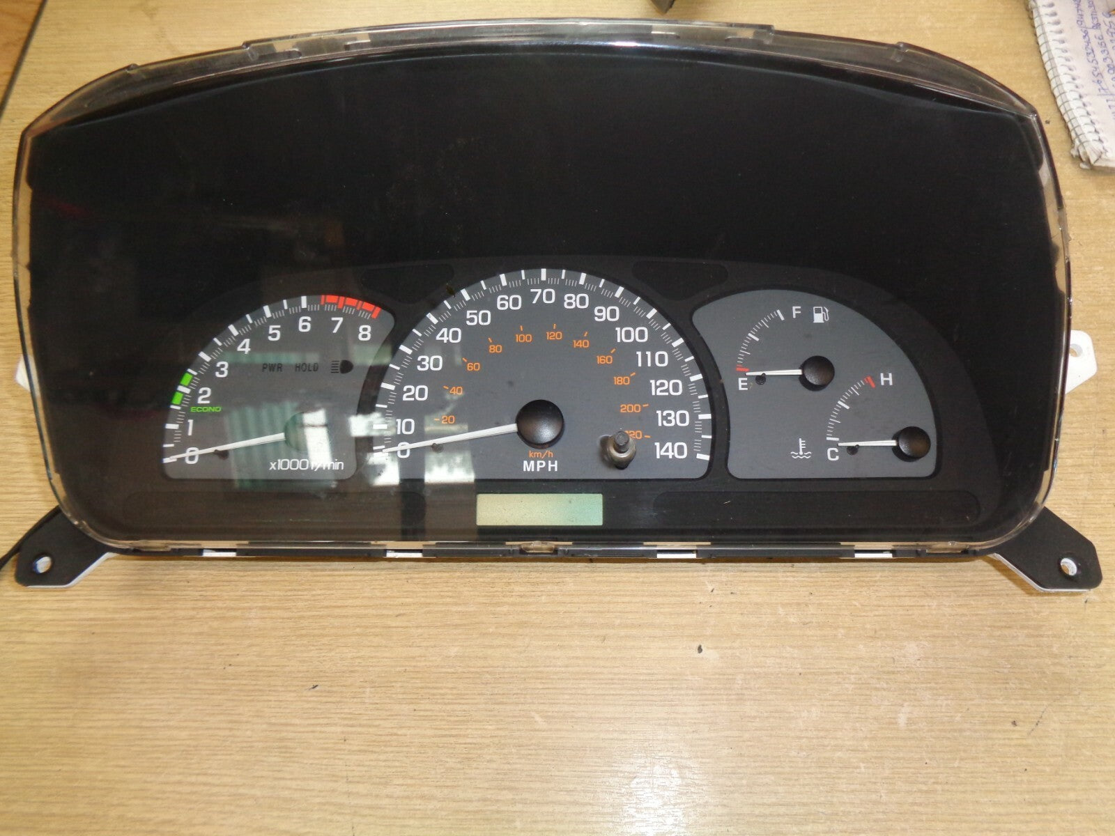CHEVROLET TACUMA SPEEDO METER CLOCK INSTRUMENT CLUSTER 96427162