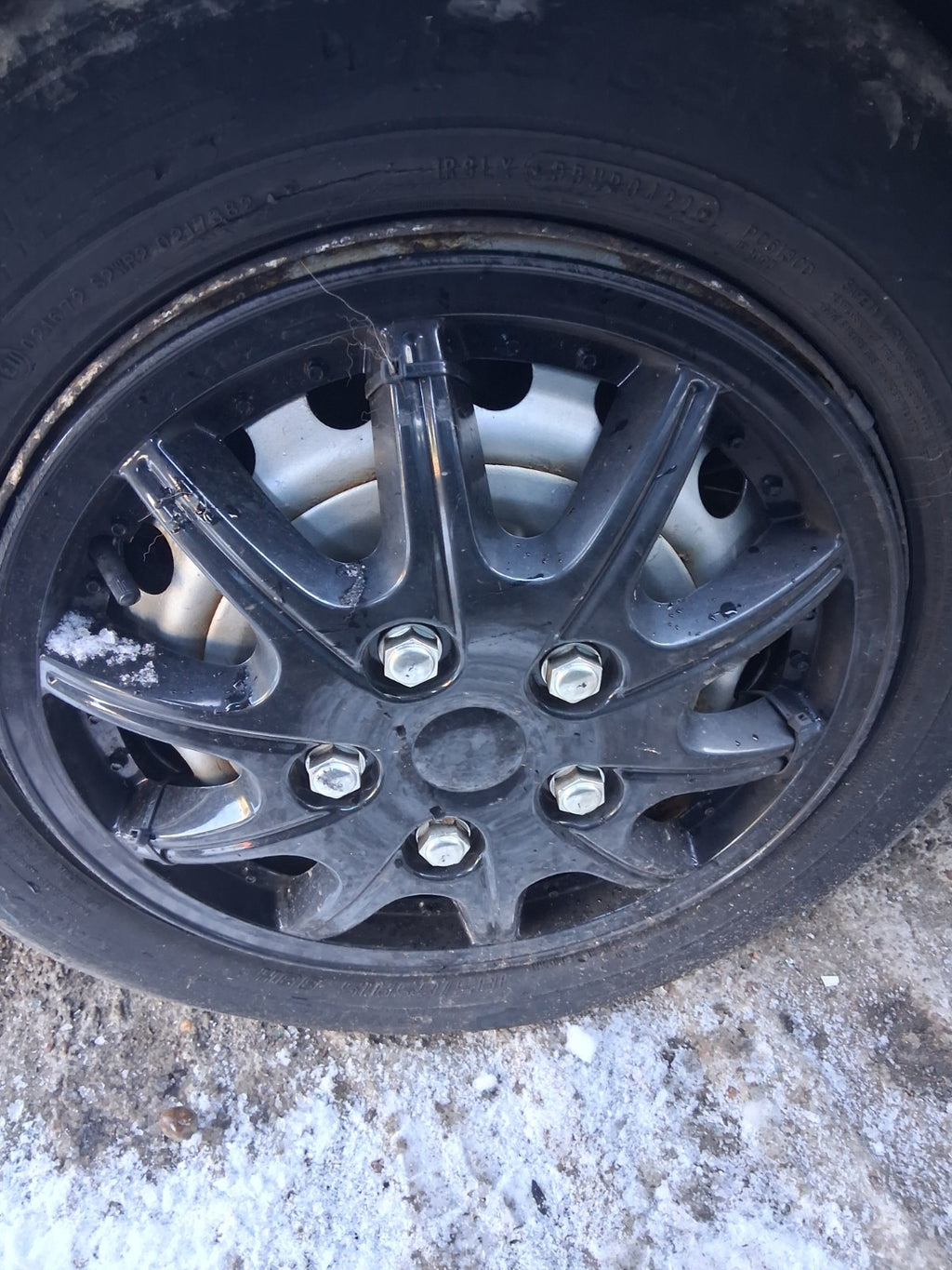 2015 VAUXHALL COMBO D 15 INCH STEEL WHEEL WITH TYRE 185/65R15