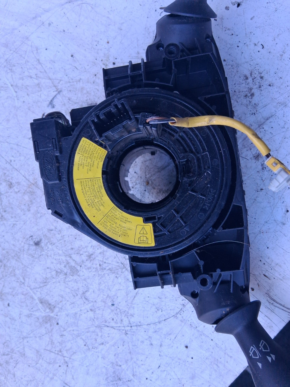 2014 FORD FIESTA MK7 INDICATOR WIPER SWITCH STALK SQUIB RING 8A6T13N064BG