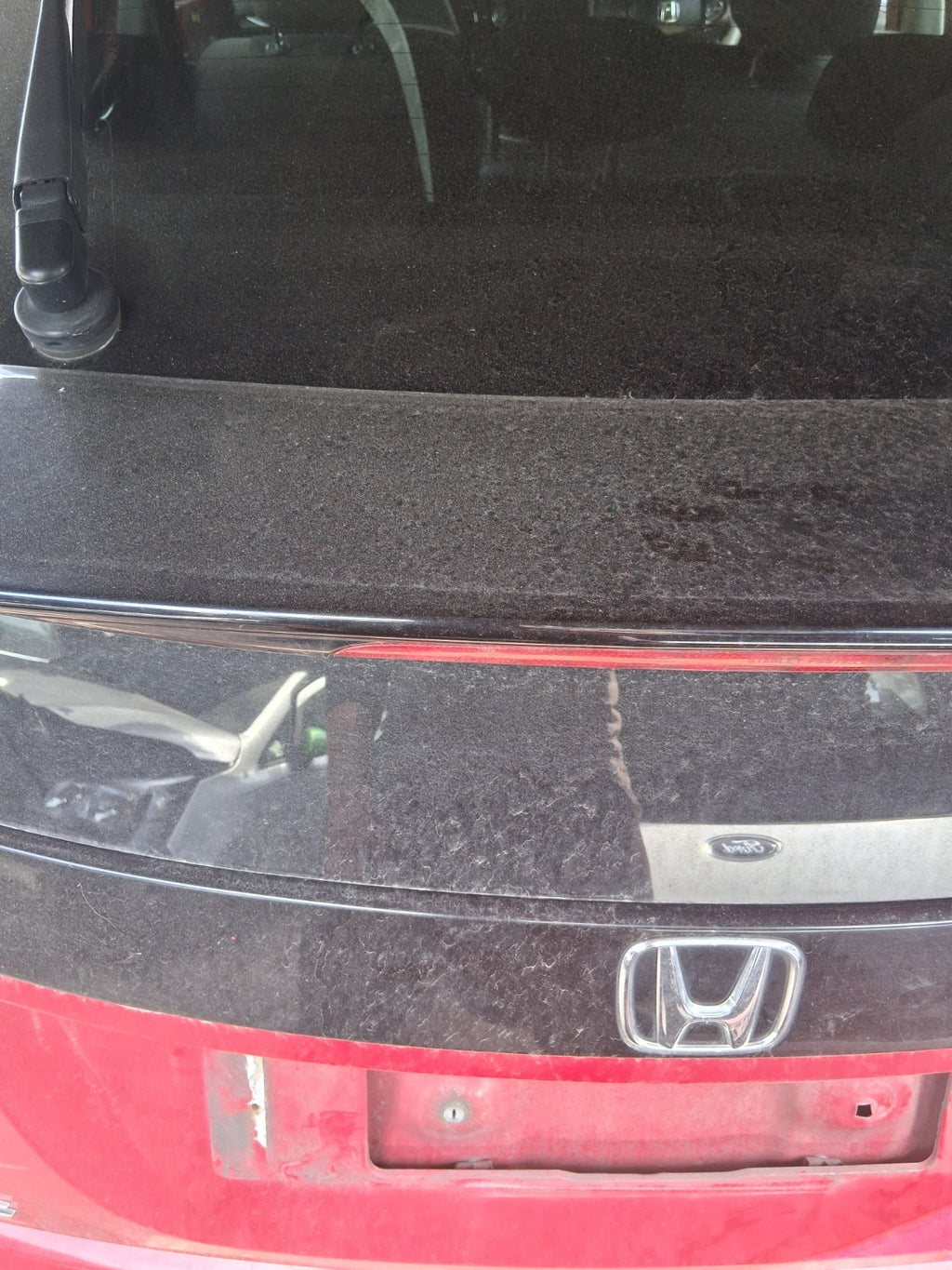 2016 HONDA CIVIC MK9 FACELIFT REAR BARE TAILGATE BOOTLID MILANO RED R81