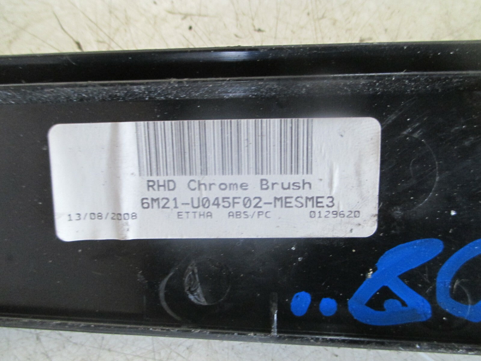 FORD S MAX 2008 DASHBOARD TRIM BAR 6M21U045F02