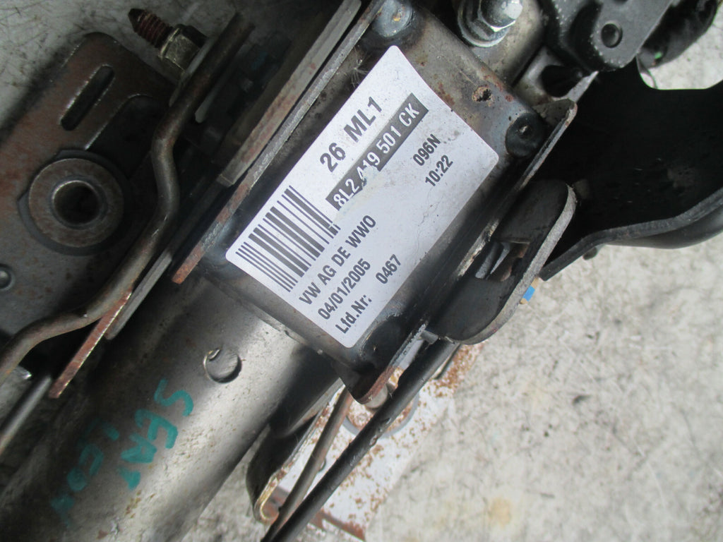 SEAT LEON 2005 MK1 ADJUSTABLE STEERING COLUMN 8l2419501ck