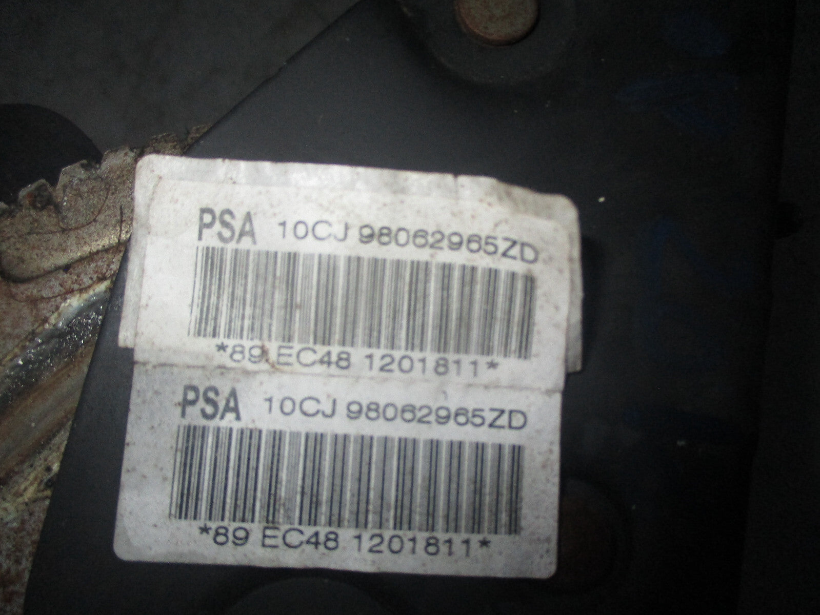 PEUGEOT 208 2017 HANDBRAKE LEVER 98062965ZD