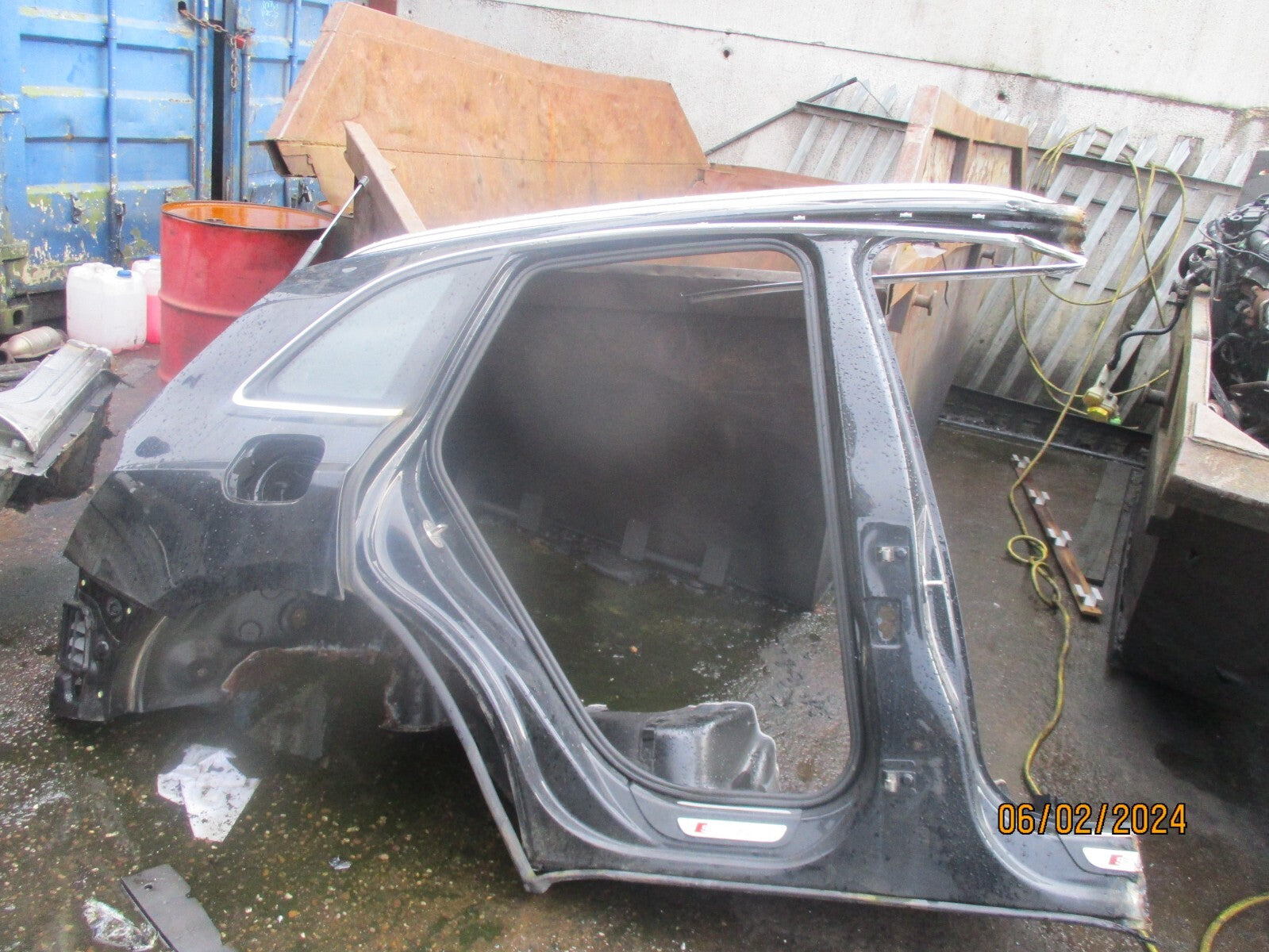 AUDI Q5 2014 S LINE MK1 OSR DRIVER SIDE REAR QUARTER PANEL BLACK