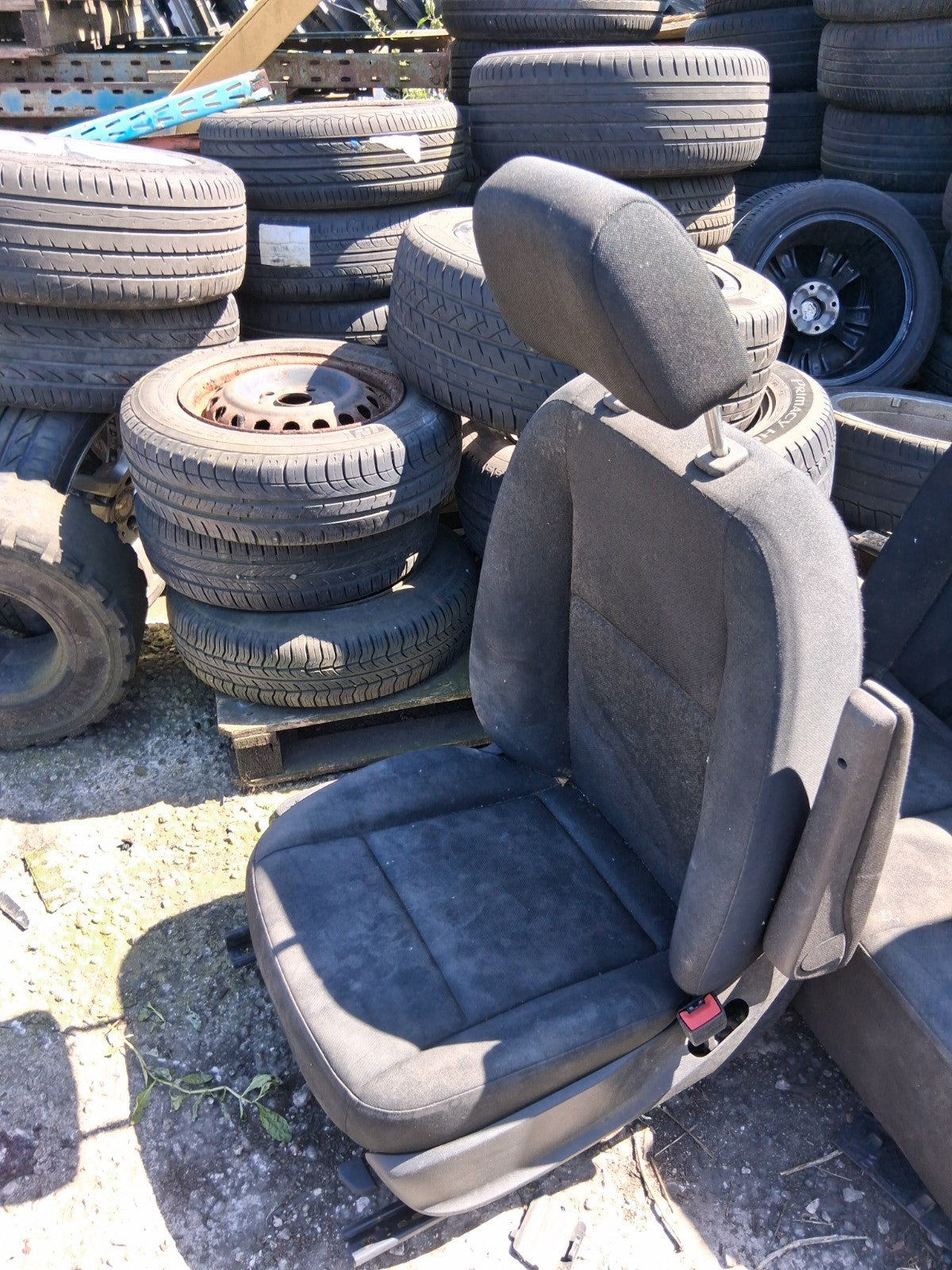 2020 MERCEDES SPRINTER W907 OSF DRIVER SIDE FRONT RIGHT FABRIC SEAT
