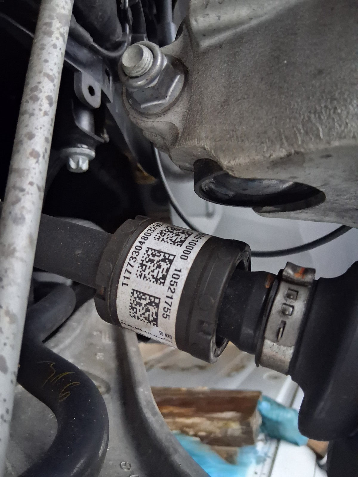 2025 MERCEDES BENZ GLA 1.3 MHEV NSF PASSENGER FRONT LEFT DRIVESHAFT A1177330480