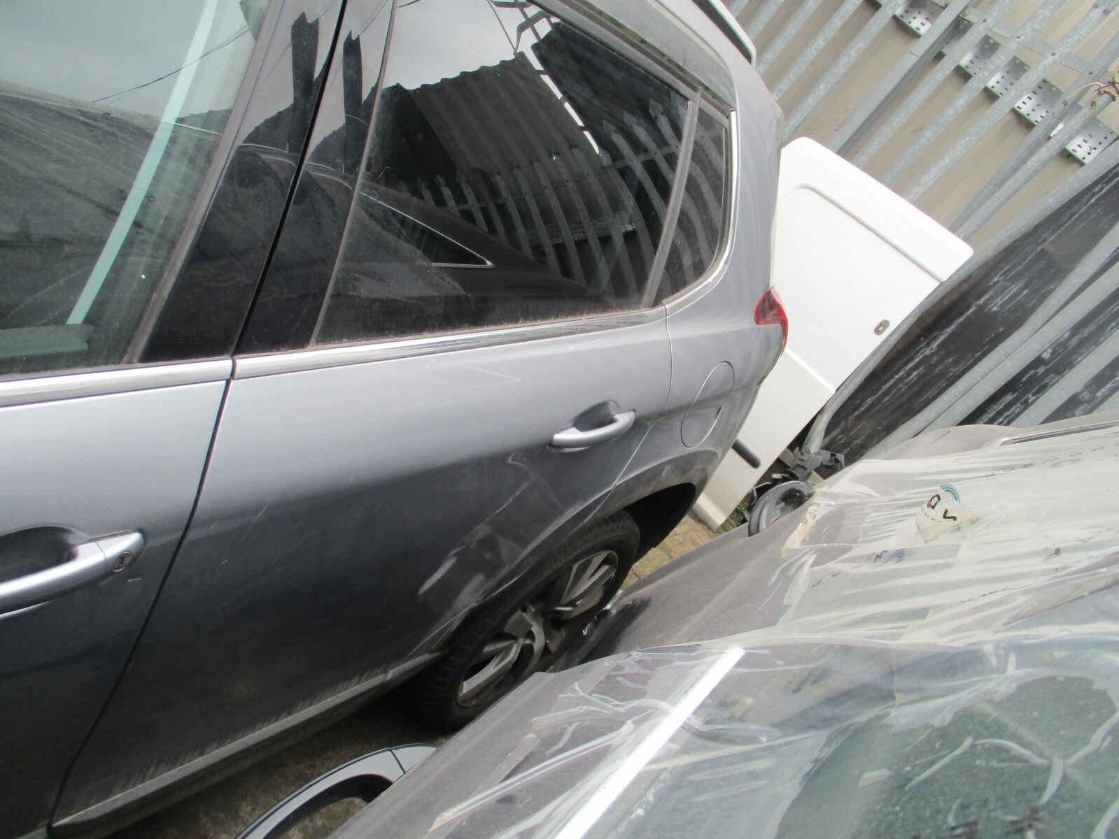 PEUGEOT 2008 2018 MK1 NSR PASSENGER SIDE REAR BARE DOOR CULUMUS GREY MET KCA