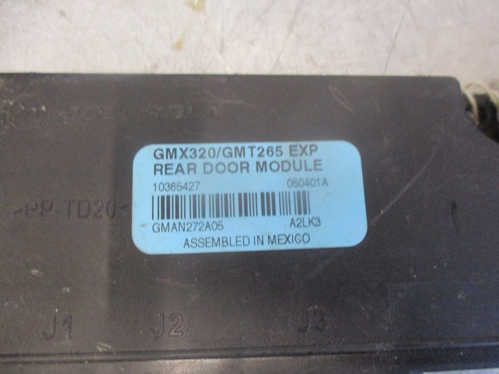 CADILLAC CTS MK1 2005 OSR DRIVER REAR DOOR ECU MODULE GMX320 GMT265 10365427