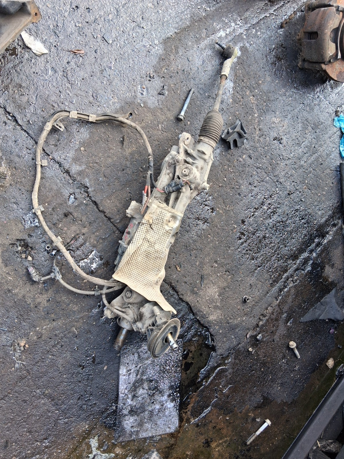 2018 VW VOLKSWAGEN PASSAT B8 1.5 DIESEL POWER STEERING RACK 3Q0909144R